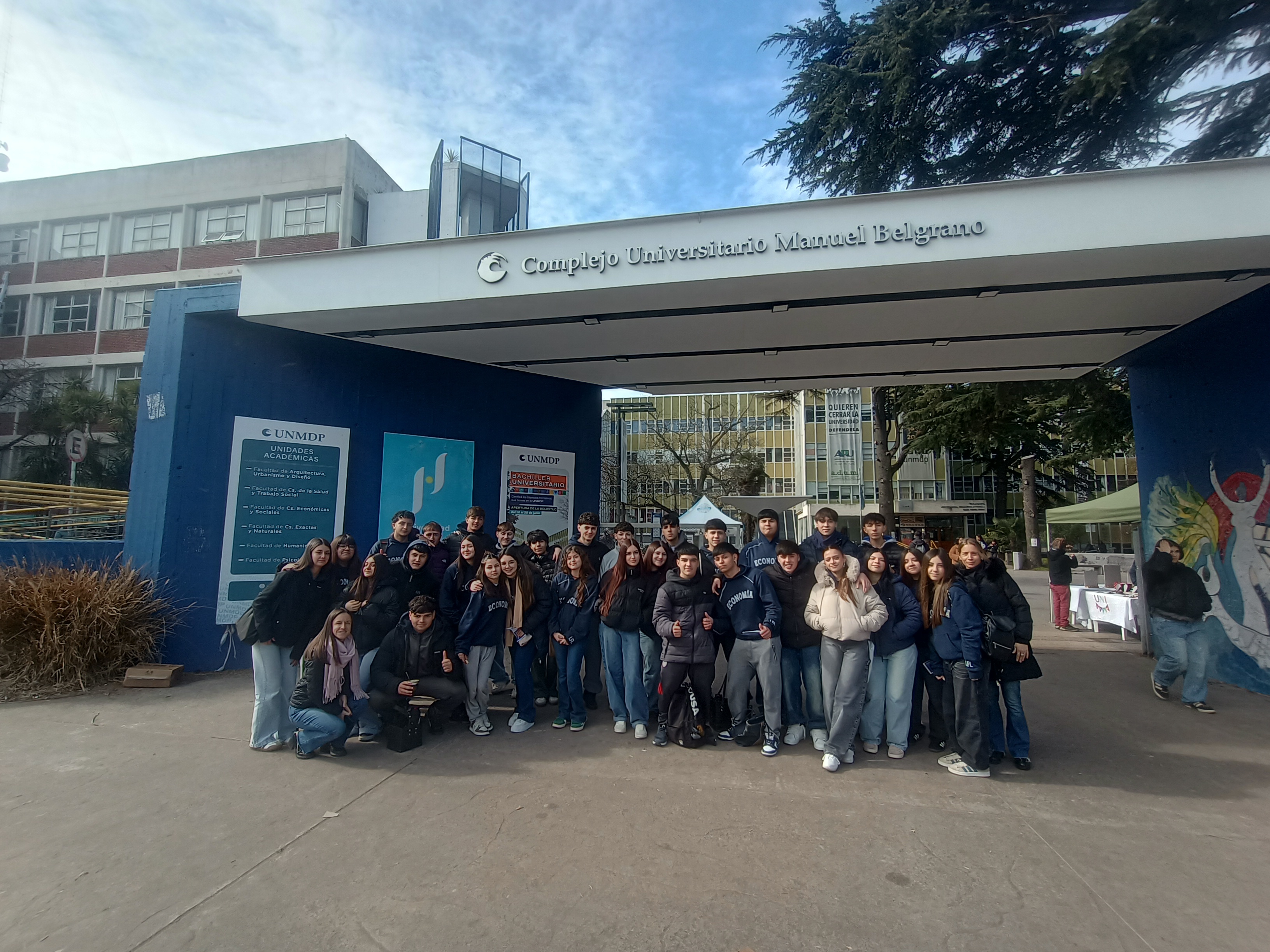 Foto visita Luis Federico Leloir